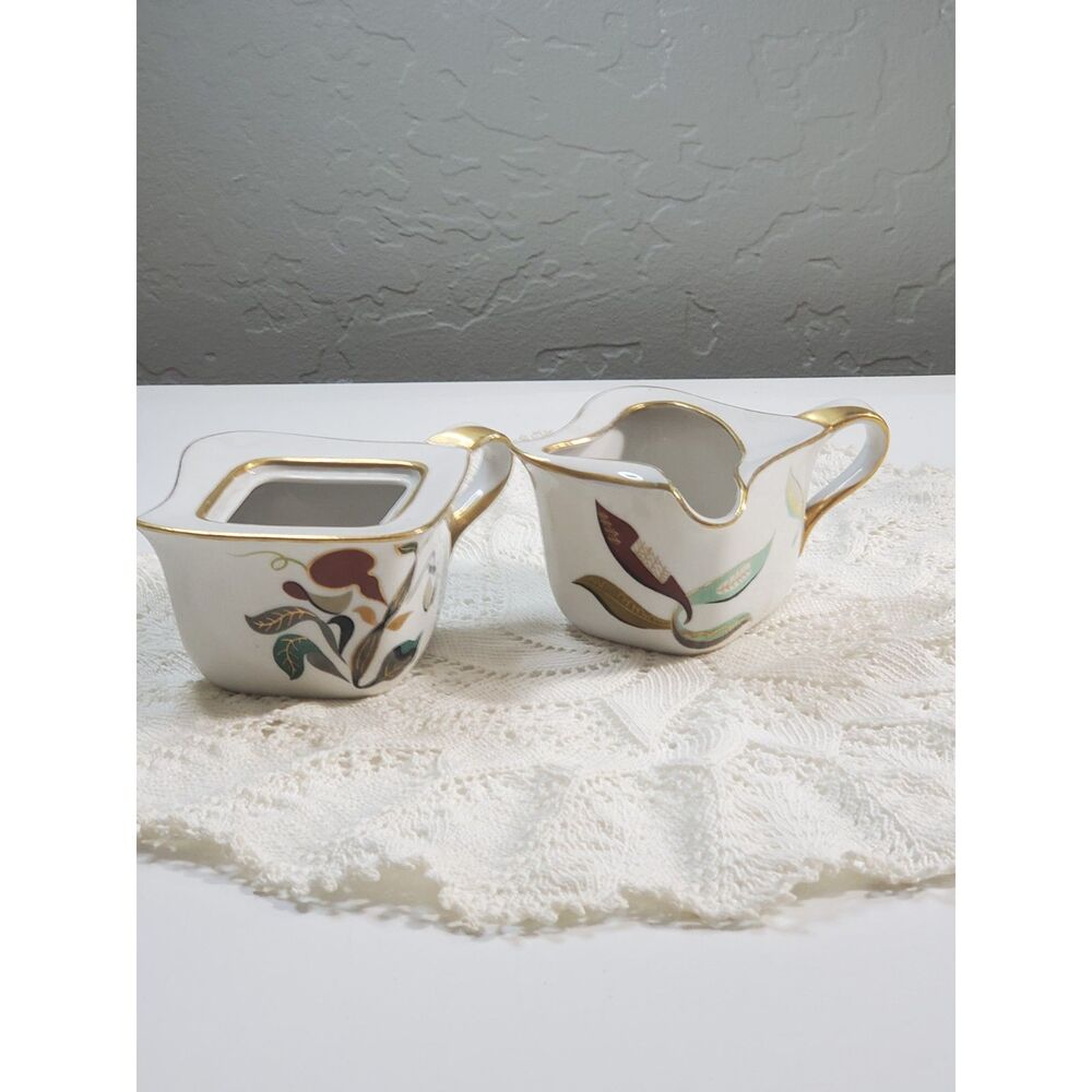 Creamer and Sugar Bowl Set German~Vintage~